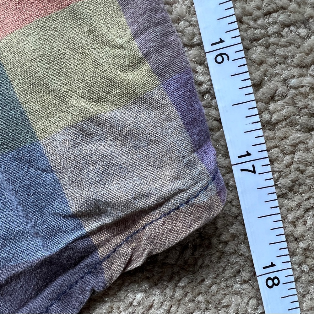 Vintage Orvis Check Shirt Mens Medium - Long Sleeve Shirt 100% Cotton - Picture 5 of 5